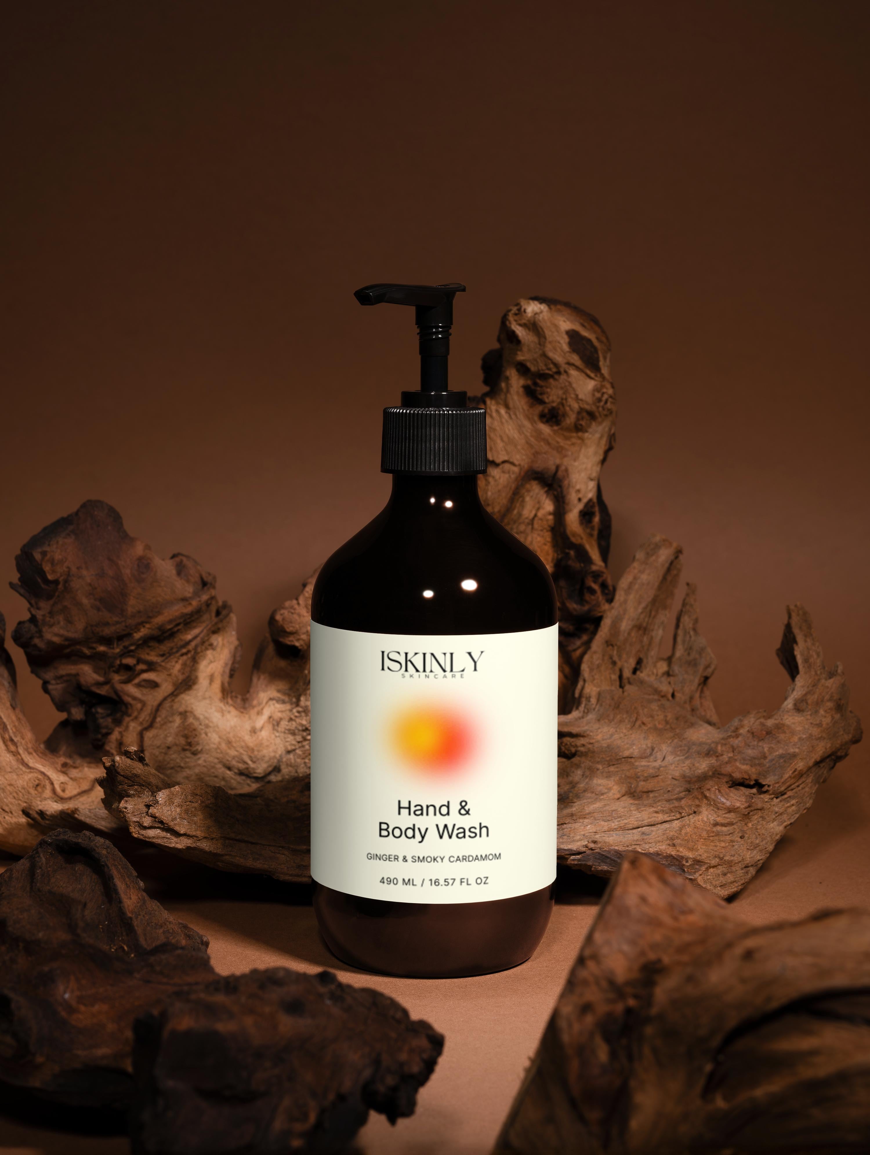 Hand & Body Wash, Ginger & Smoky Cardamom